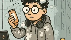 Dowcip: Dlaczego programista zużywa całą butelkę szamponu?